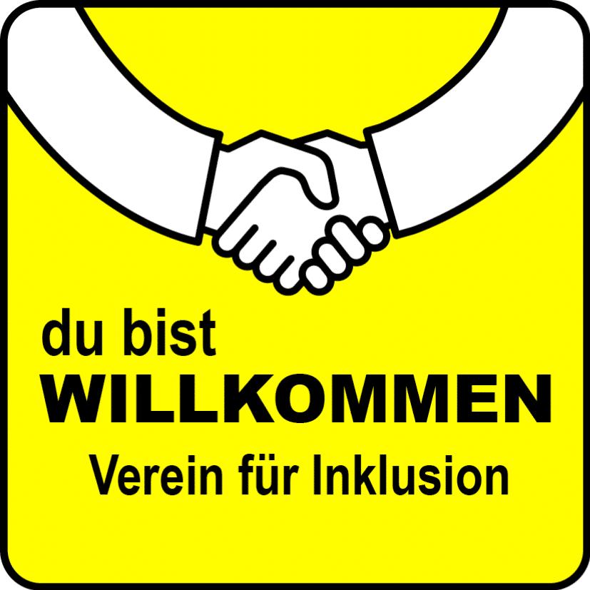1a Inklusionsbutton Druckversion (002) Unser Verein setzt ein sichtbares Zeichen für gelebte Inklusion!