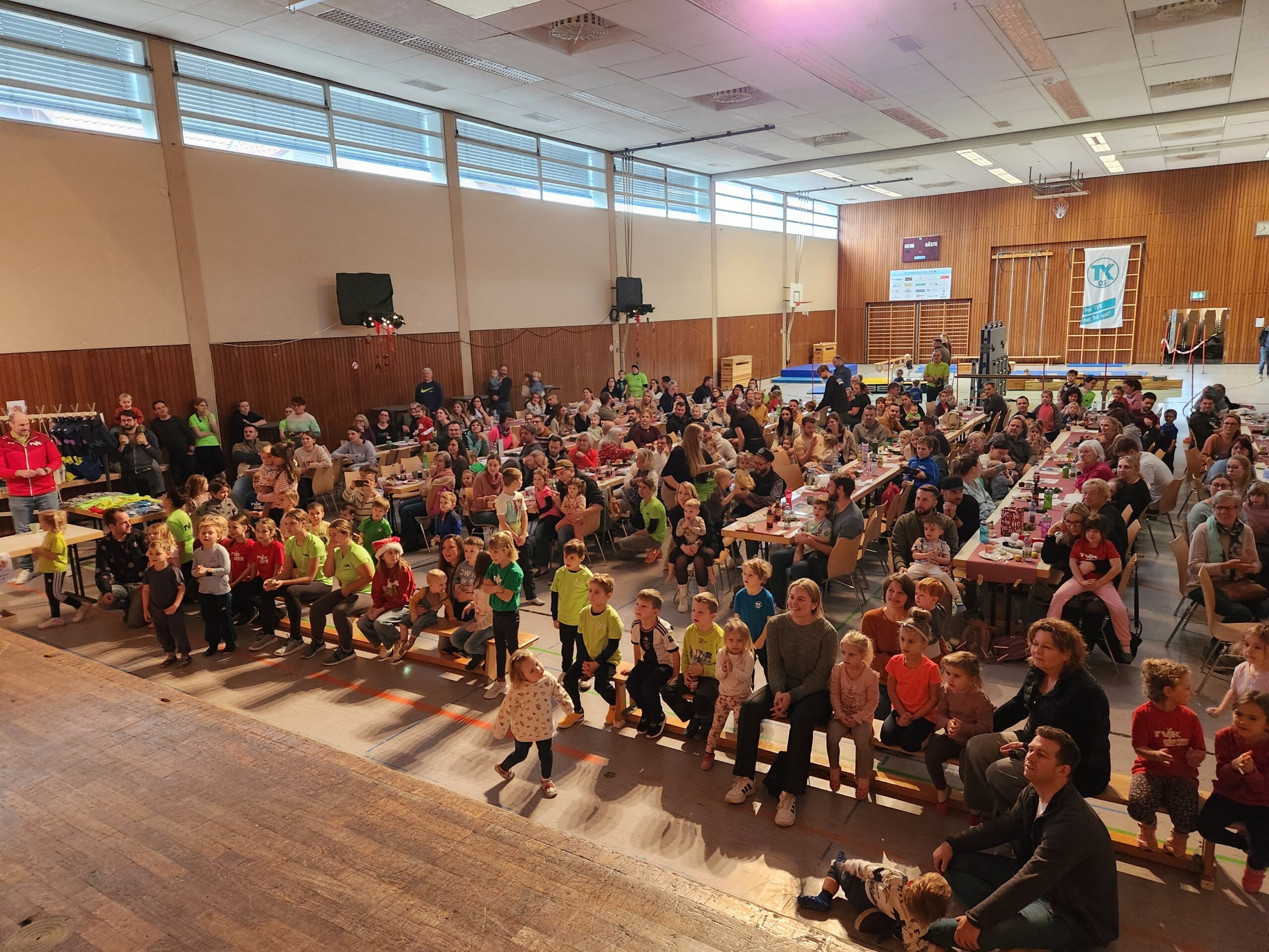 Sportliche TVK Jugendadventsfeier