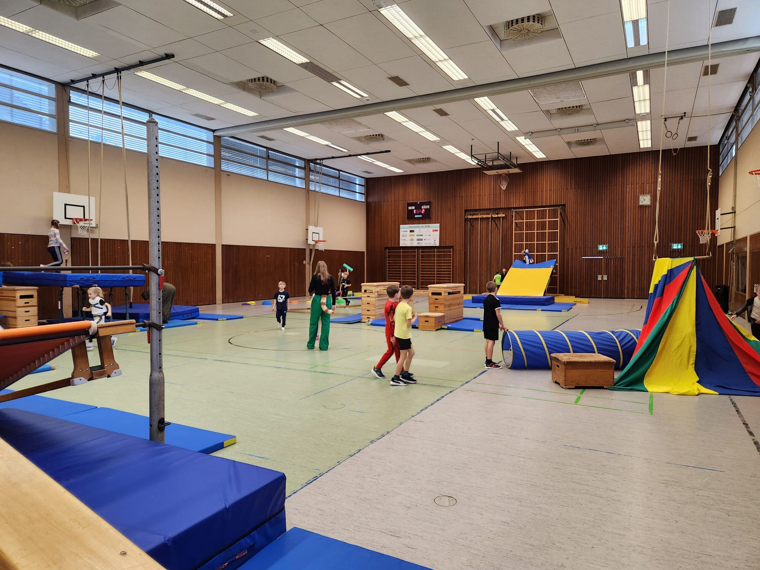 Närrische Bewegungseinheit beim TVK