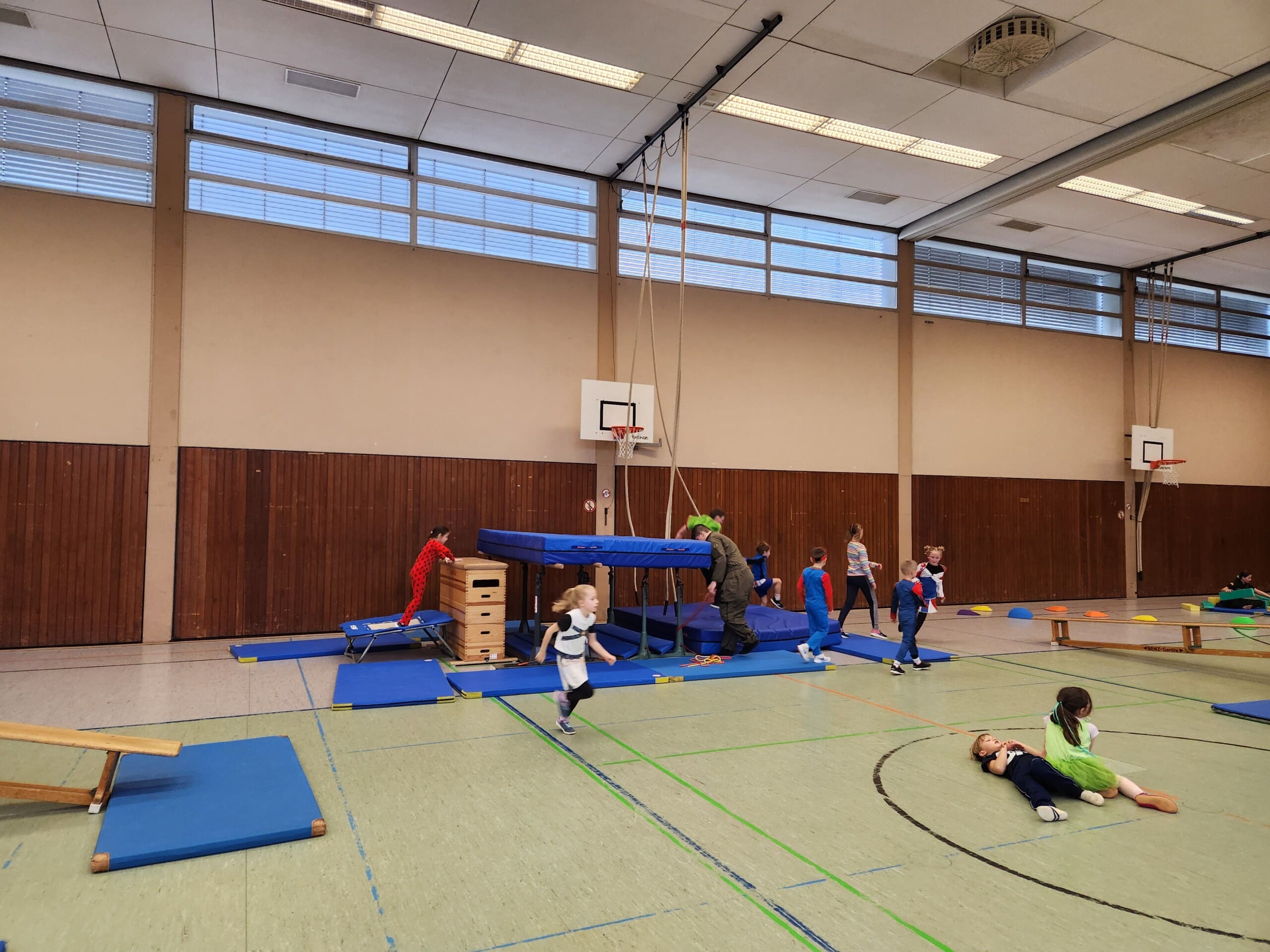 Närrische Bewegungseinheit beim TVK