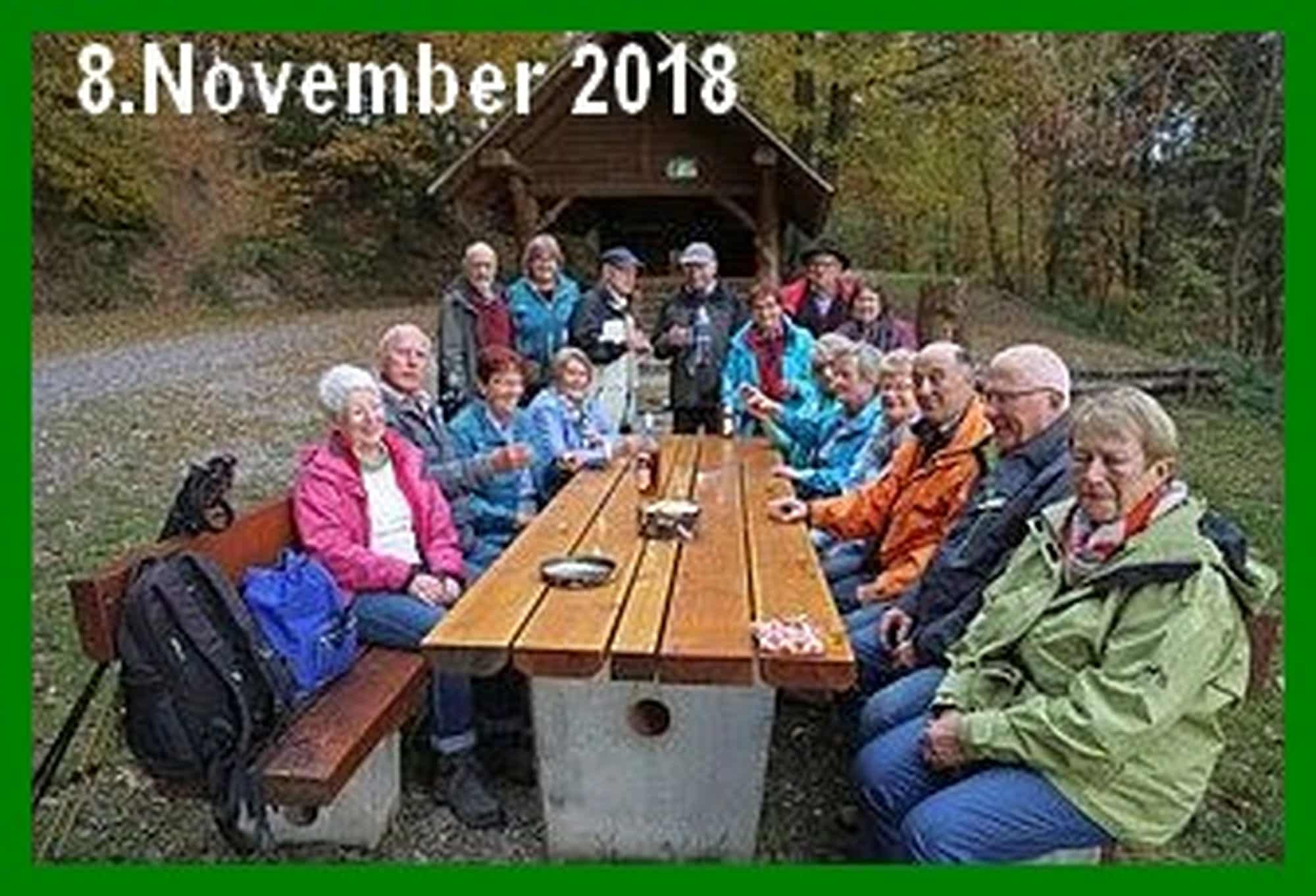Mit der Wandergruppe „Fun over 60“ unterwegs 283. Wander-Treff