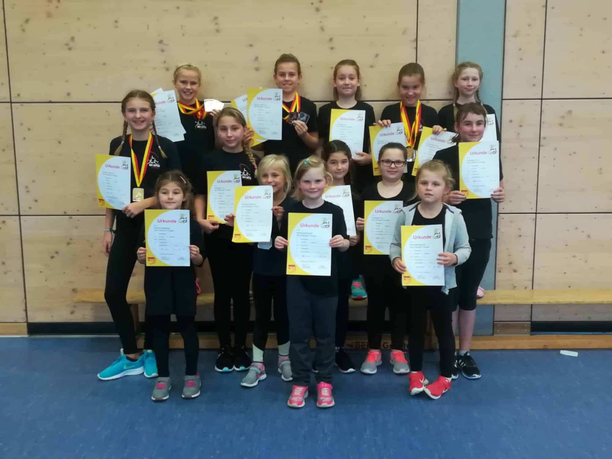 7 Medaillen bei den Ortenauer Meisterschaften im Rope Skipping