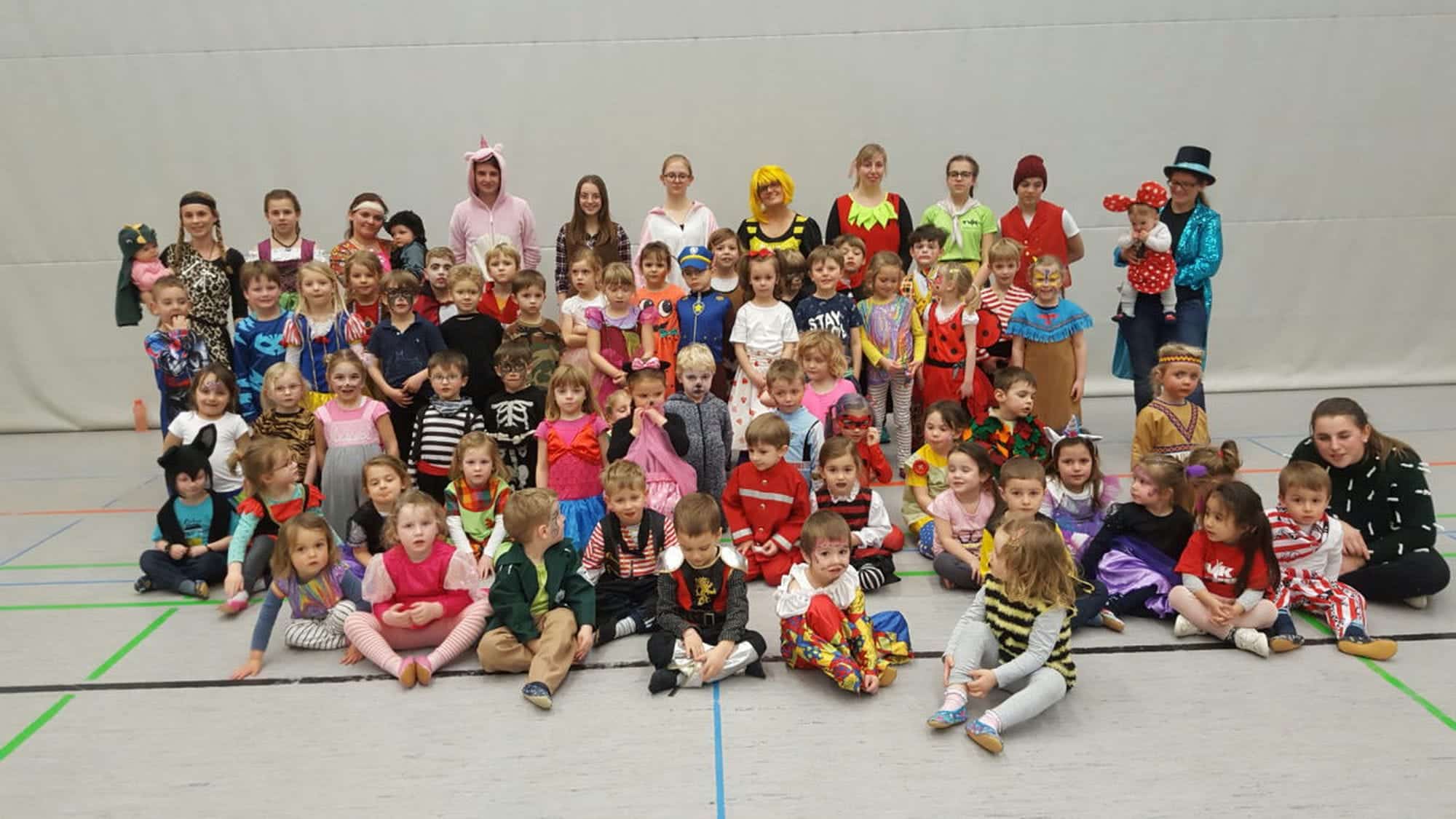 TVK Fasnachtturnen der Mini-Kids