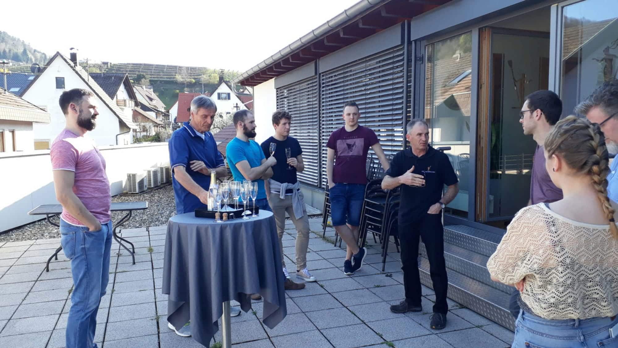 Dankeschön für die VB Trainer und der Veranwortlichen der Abteilung