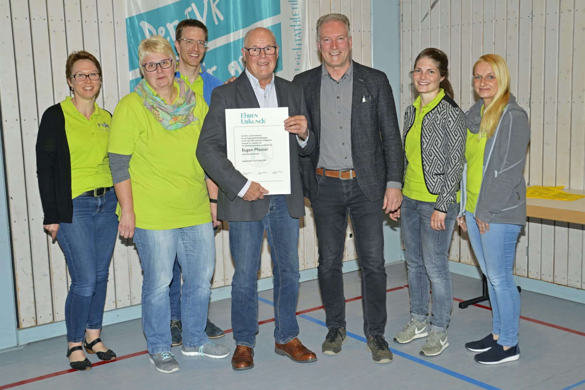 114. Mitgliederversammlung – Großer Verein braucht mehr Helfer – Eugen Pfistner ist nun Ehrenpräsident