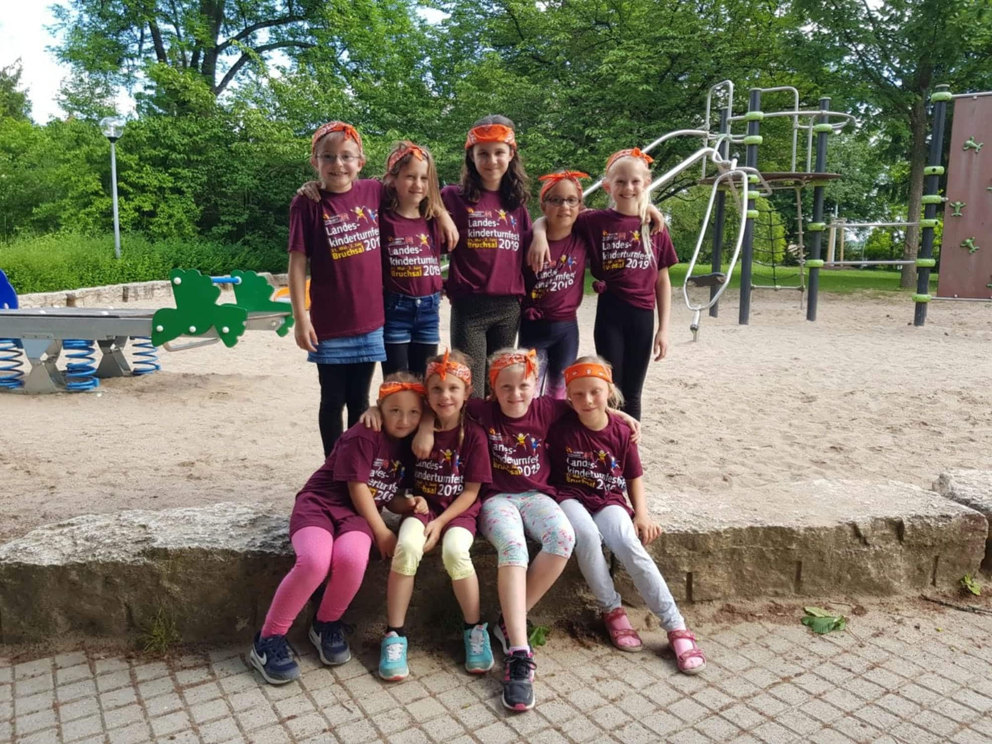 Schön war´s , heiß war´s auf dem Landeskinderturnfest