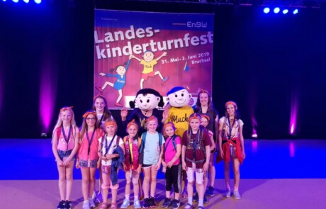 Schön war´s , heiß war´s auf dem Landeskinderturnfest