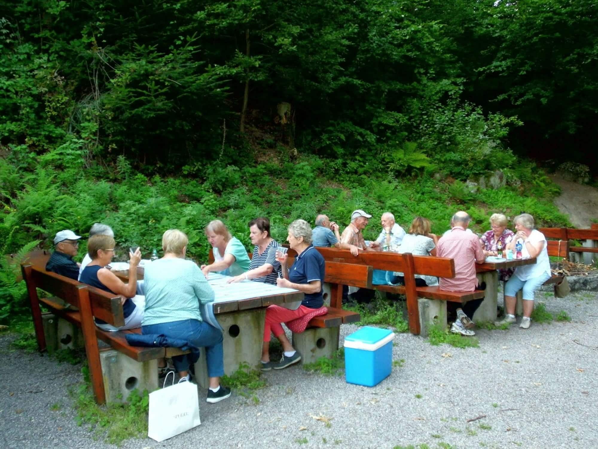 Mit dem TVK Wandertreff „Fun over 60“ on Tour