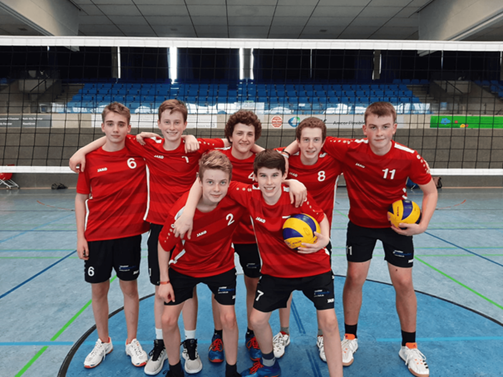 Volleyballer der Schloßbergschule erkämpfen sich 4. Platz im RP Finale