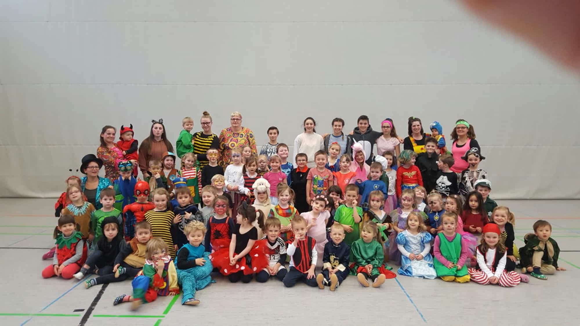 Fasnachtsturnen der TVK Mini Kids