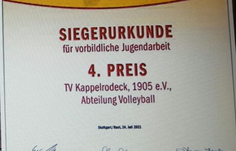 LOTTO AWARD – Sportjugend-Förderpreis 2019/2020