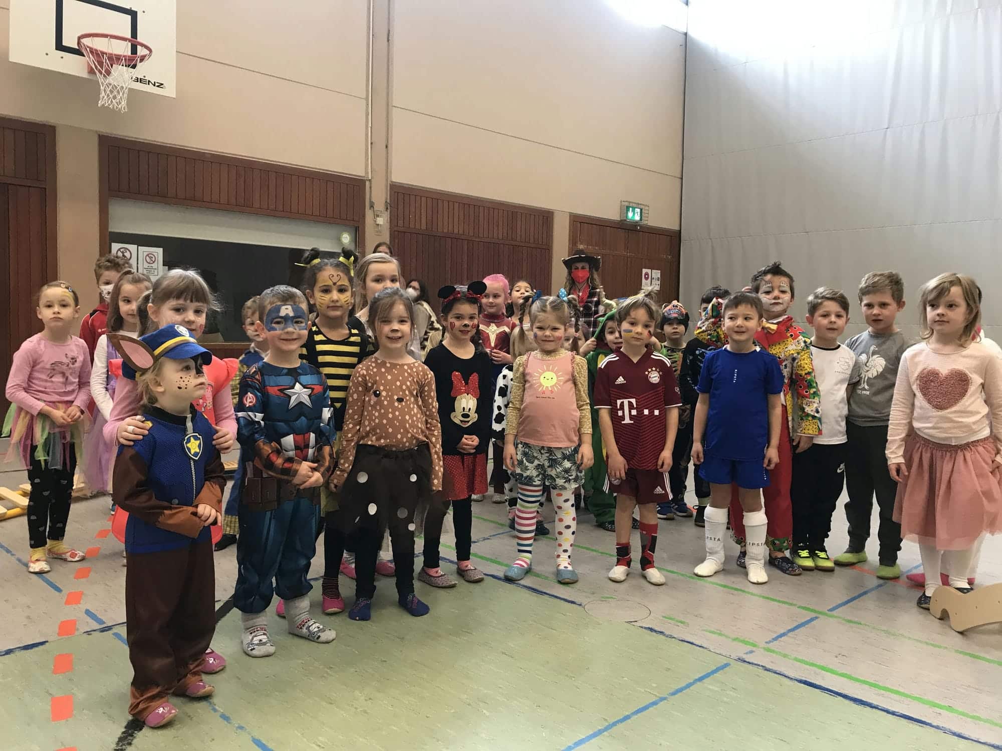 Fasnachtliche Bewegungsaktion