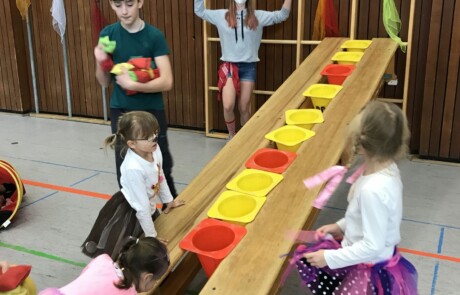 Fasnachtliche Bewegungsaktion