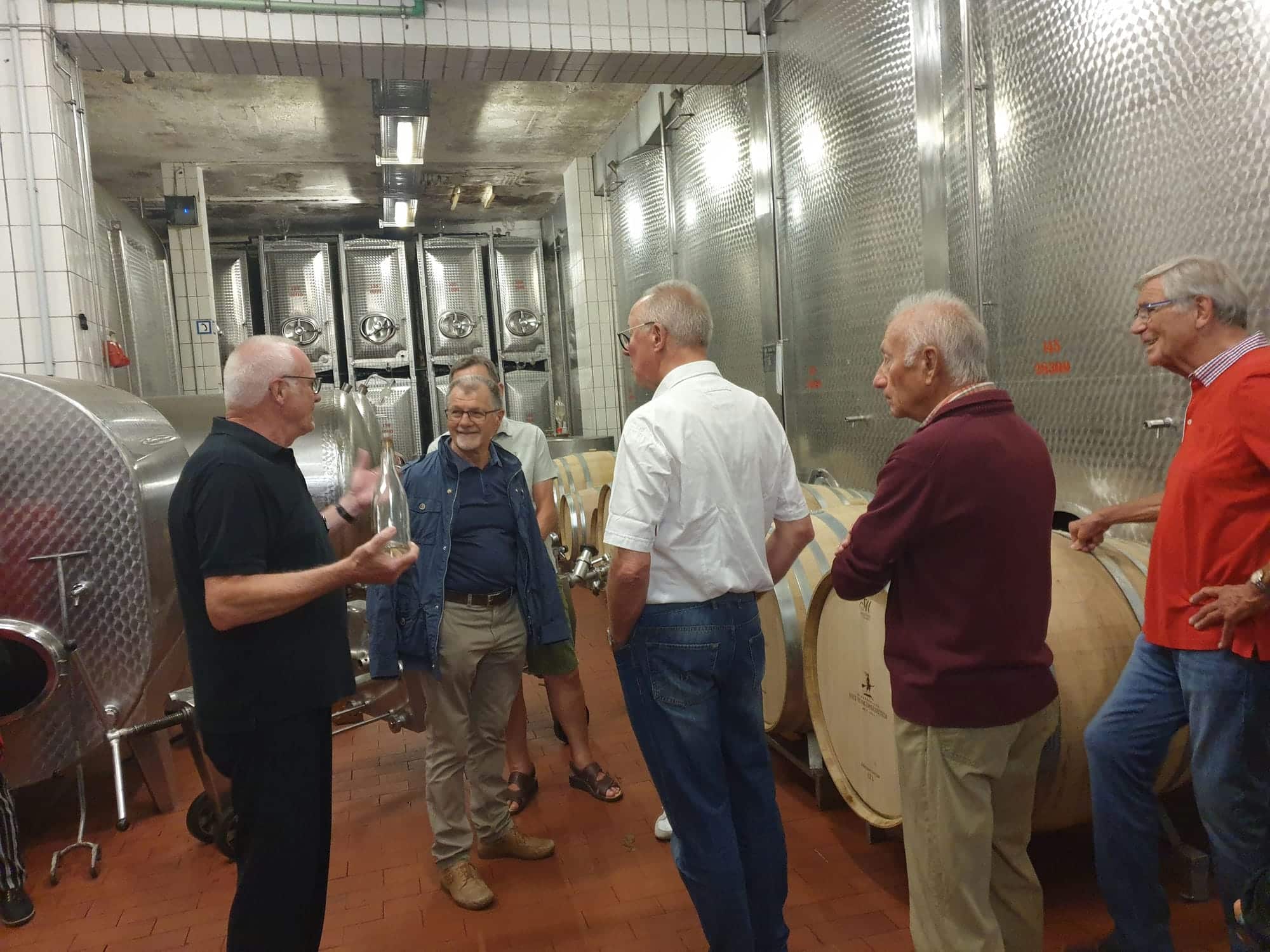 Weinprobe der TVK Stadtradler