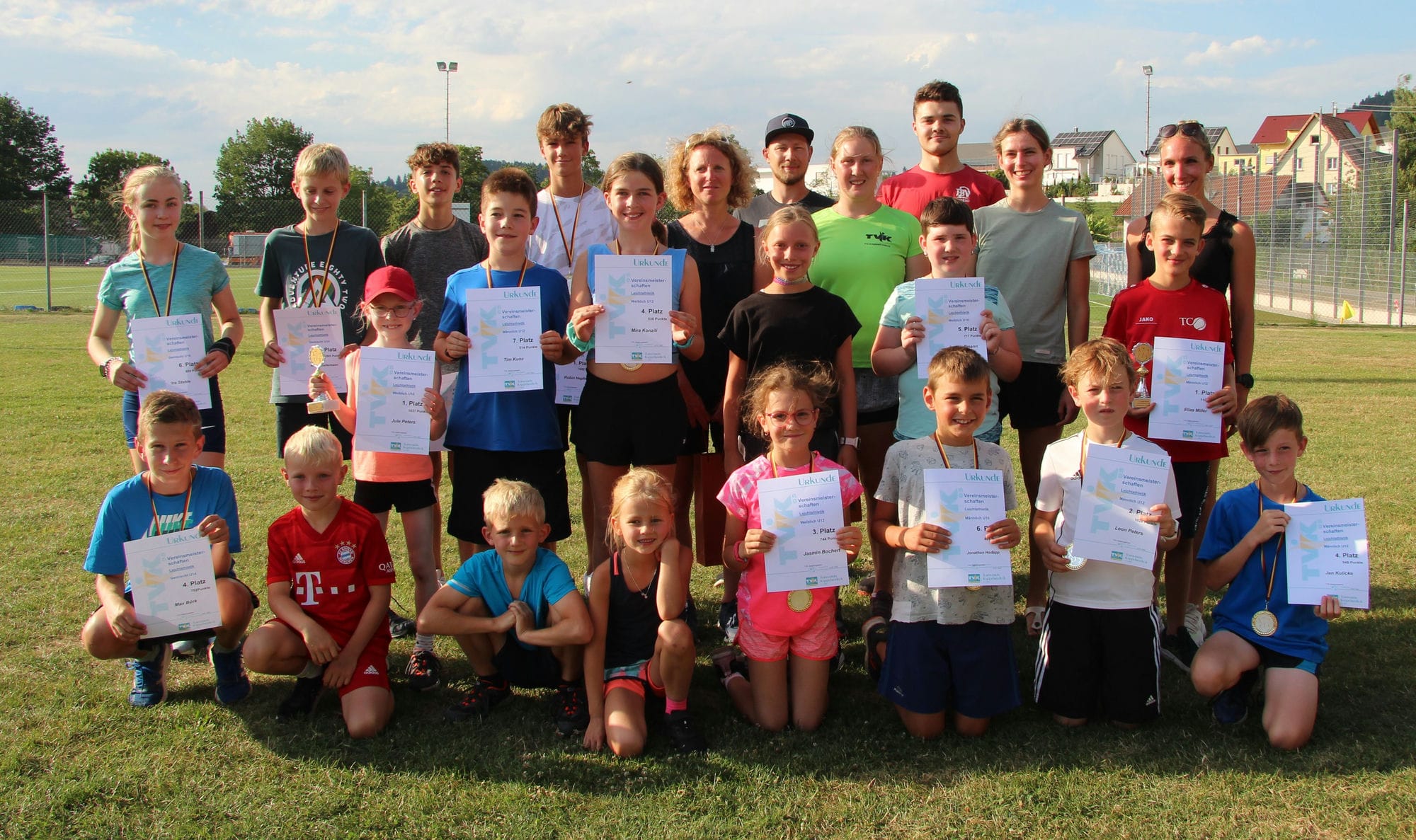 Vereinsmeister bei den Leichtathleten ermittelt