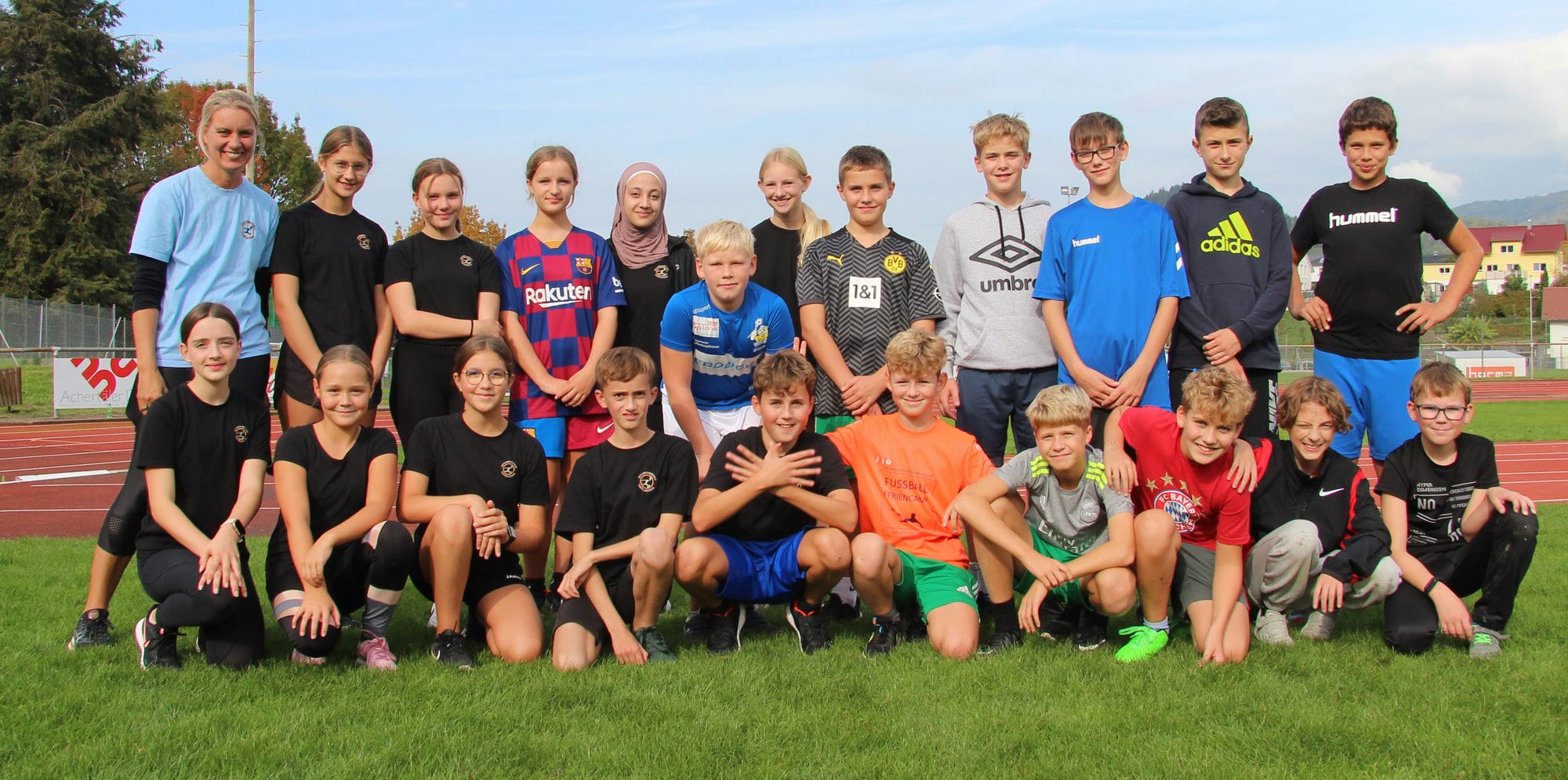 Sportabzeichenabnahme im Sportunterricht der Schloßbergschule