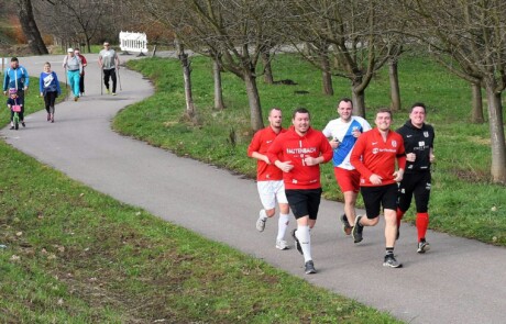 Knapp 700 Teilnehmer waren am Silvesterlauf dabei