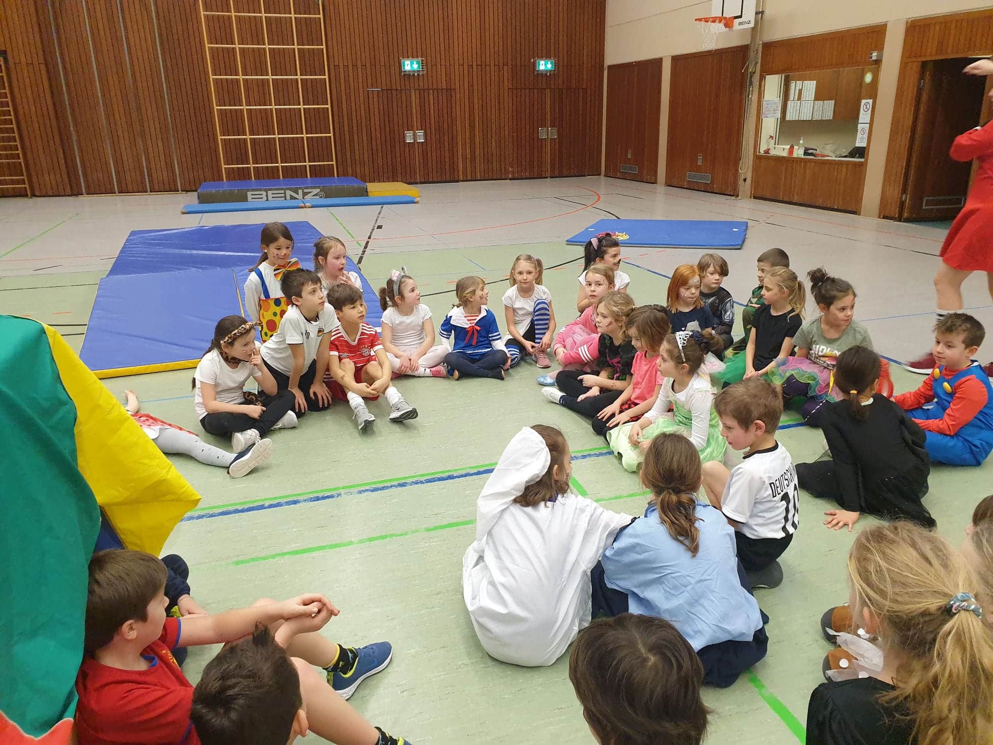 Fasnachtliche Bewegungsaktion