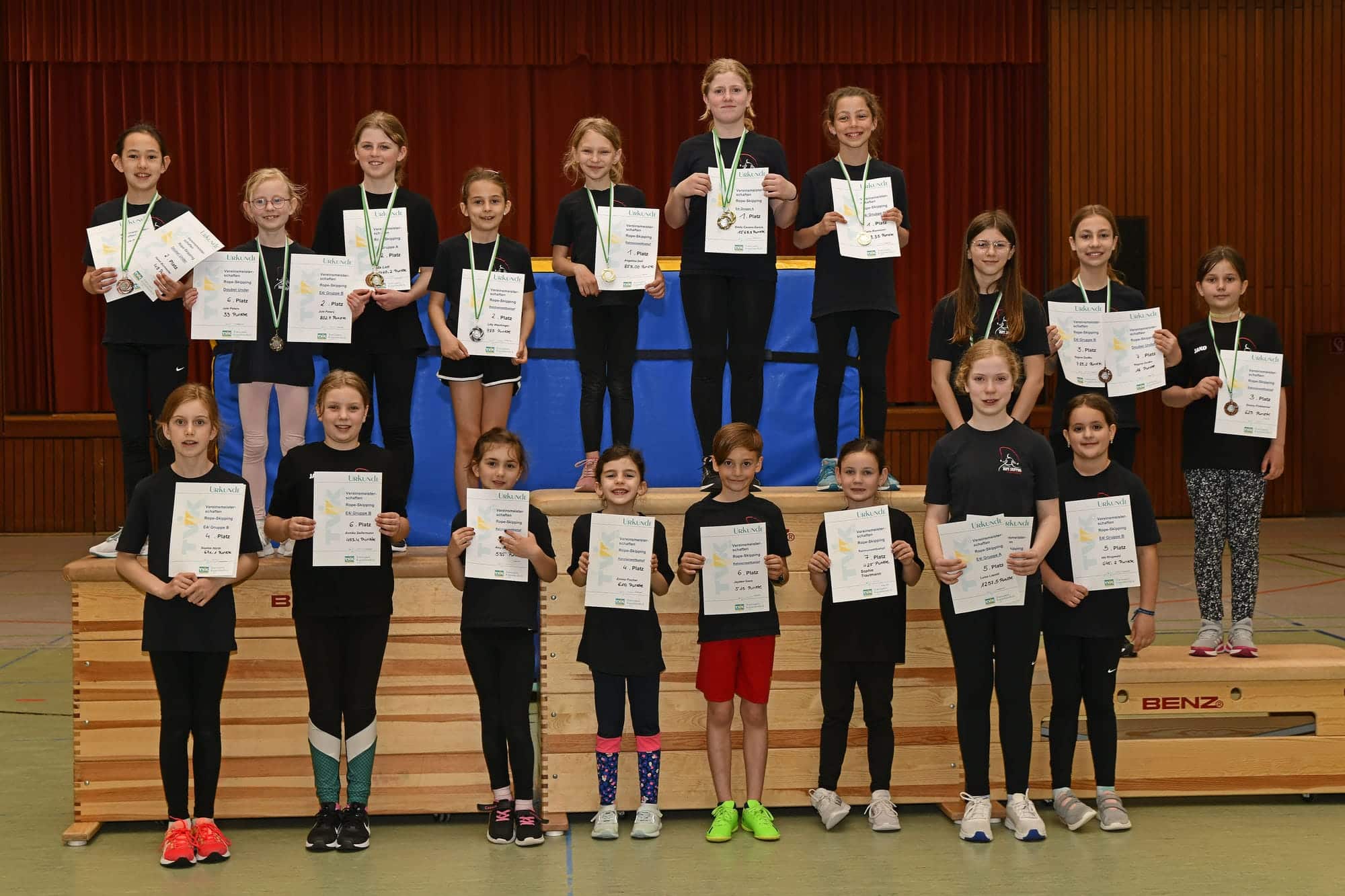 Vereinsmeisterschaften Rope Skipping 2023