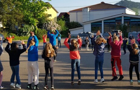 Hallenübernachtung der TVK Jugend
