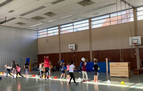 Hallenübernachtung der TVK Jugend