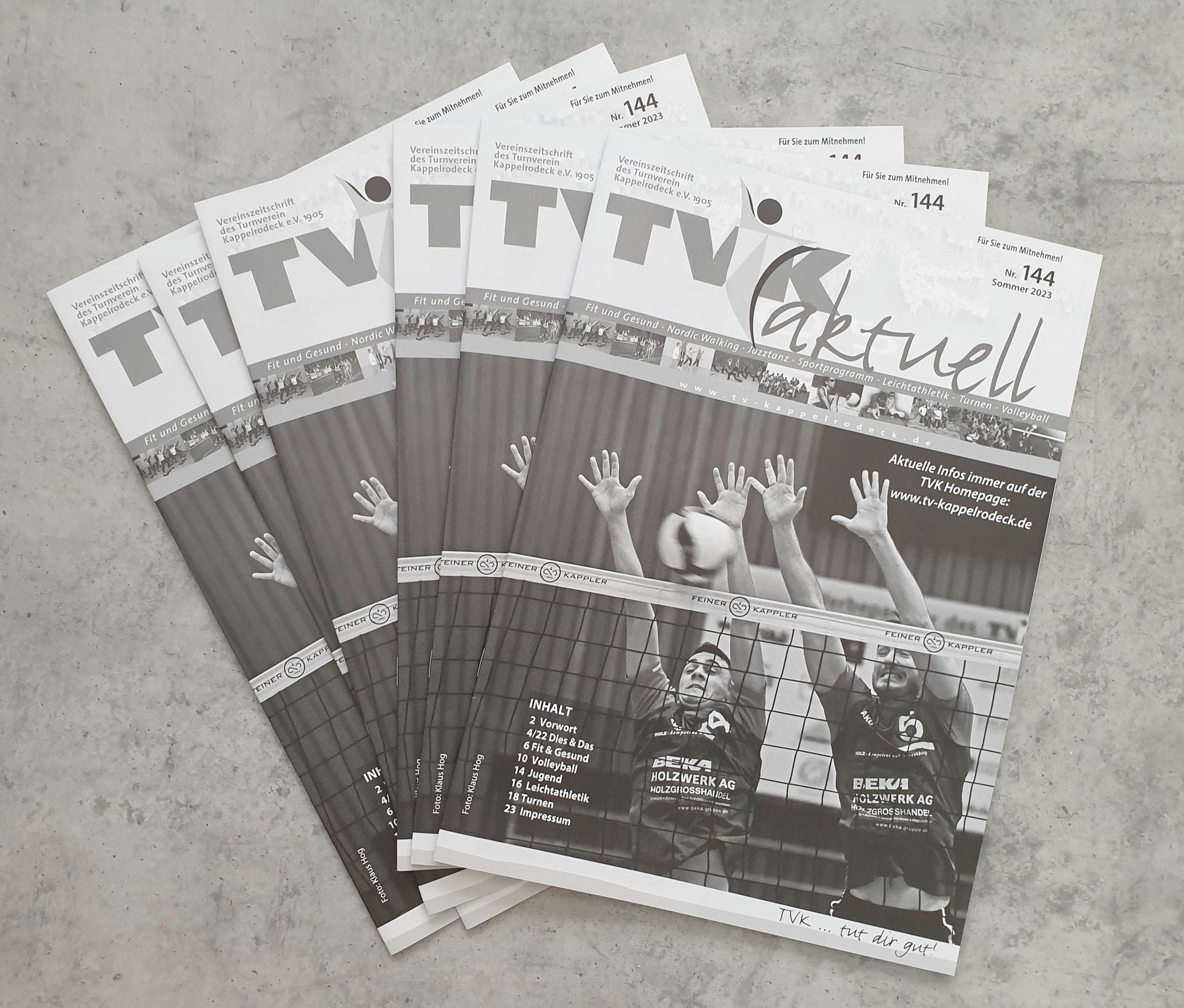 Sommerausgabe TVK aktuell