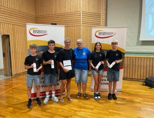 3.Platz beim Sportabzeichen Wettbewerb der Schulen