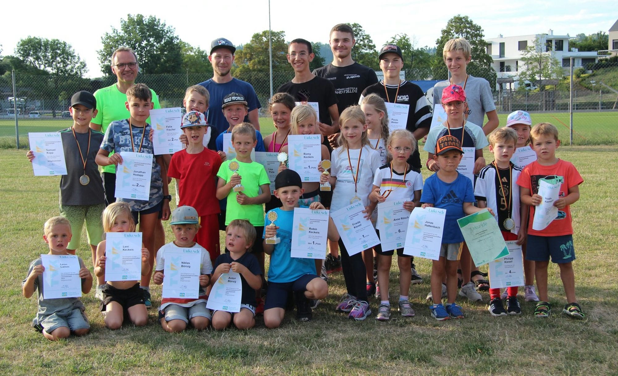 Neue Vereinsmeister bei den Leichtathleten