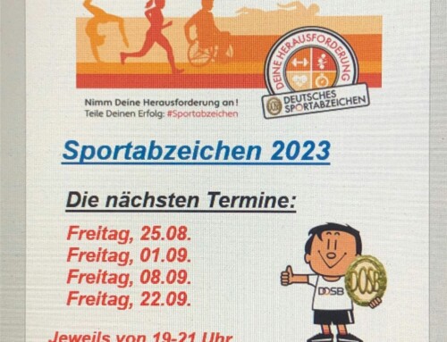Sportabzeichen Abnahme Termine