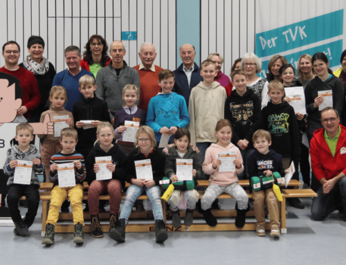 Sportabzeichen- Verleihung beim TVK