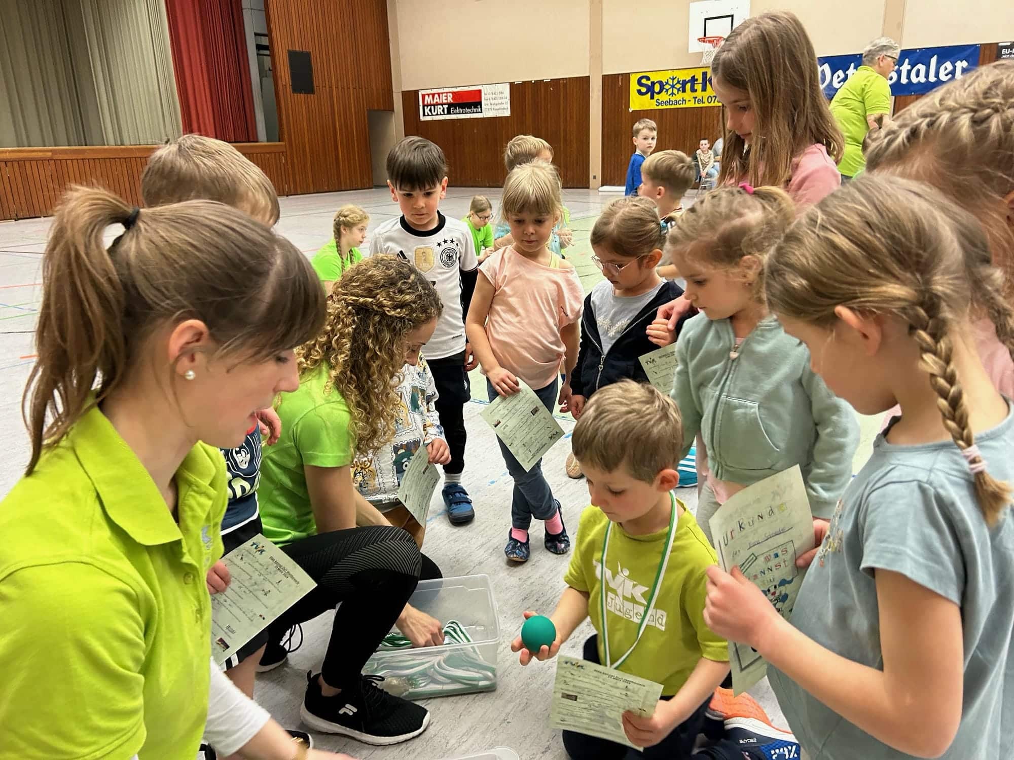 Viel los in der Achertalhalle