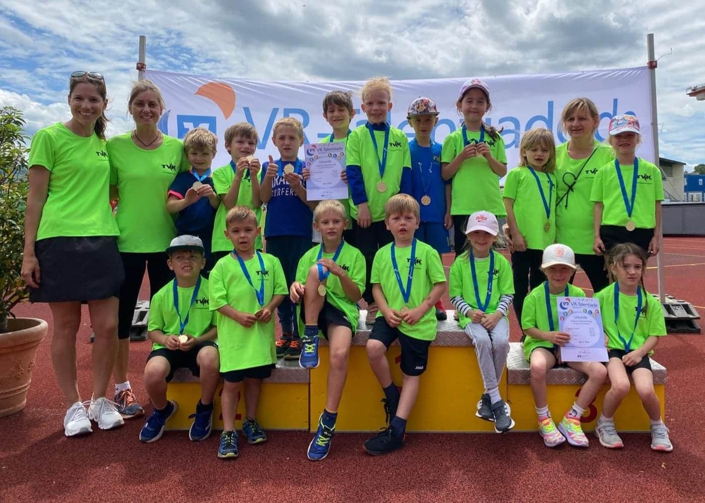 Erfolgreiche Kreismeisterschaften für TVK Leichtathletik Kids in Achern