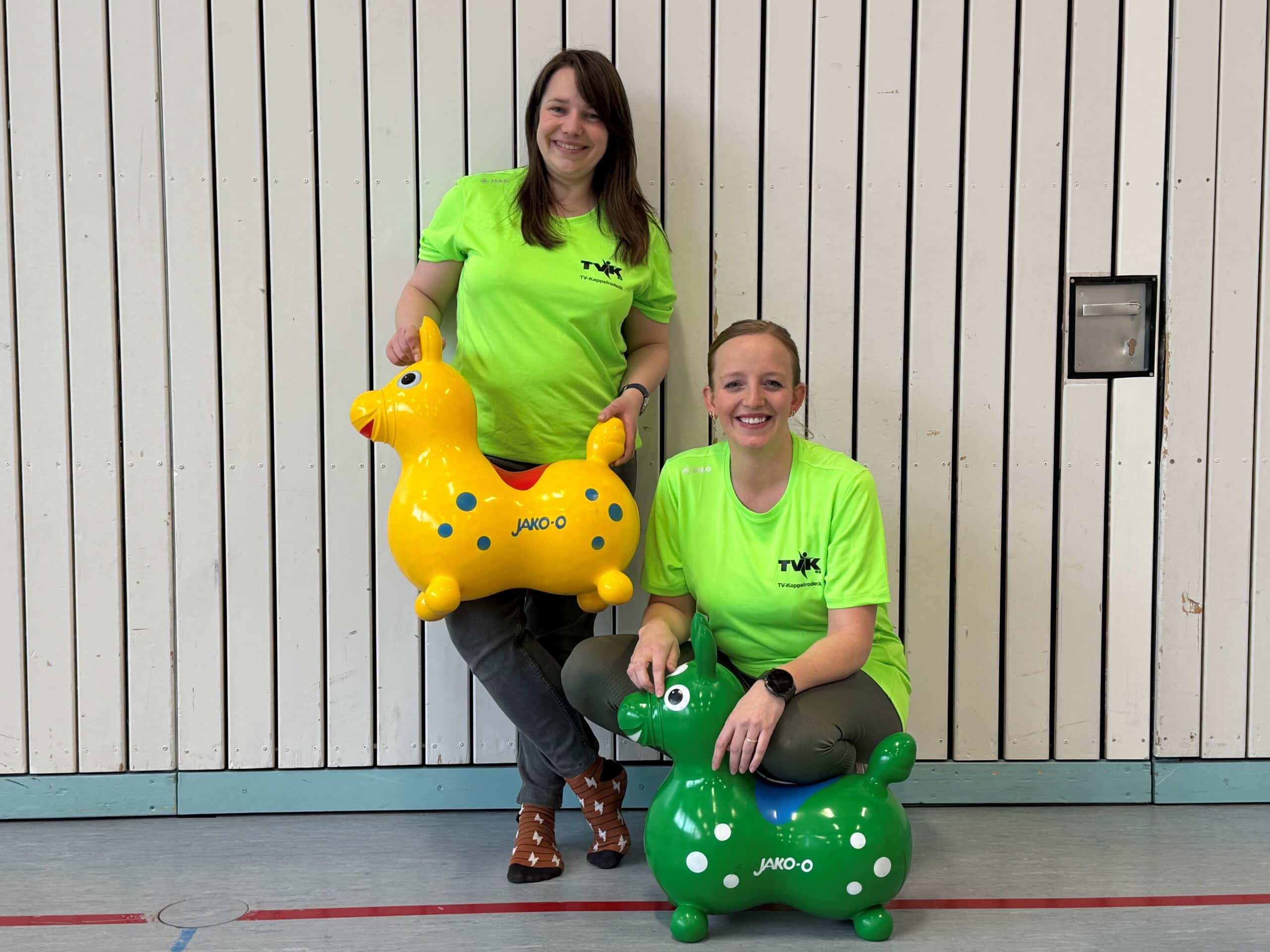 Neue Gruppenleitung beim Eltern – Kind Turnen