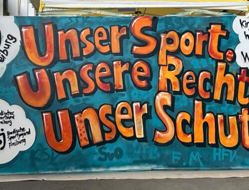 Schutzschild im Sport