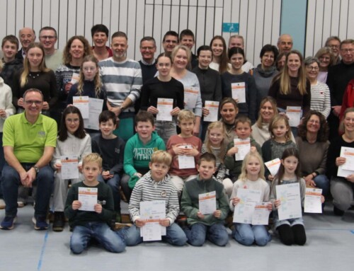 Unglaubliche Teilnehmerzahl beim Sportabzeichen