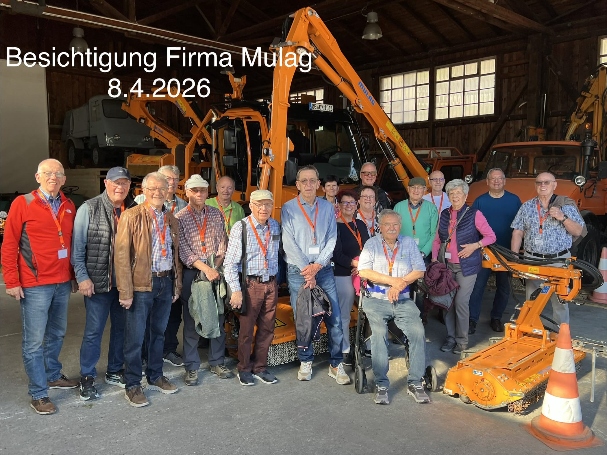 IMG_6972 TVK Männergymnastik Ü65 besucht die Firma MULAG