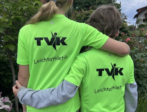 Vereinsfarben überall sichtbar: TVK beim Trikottag