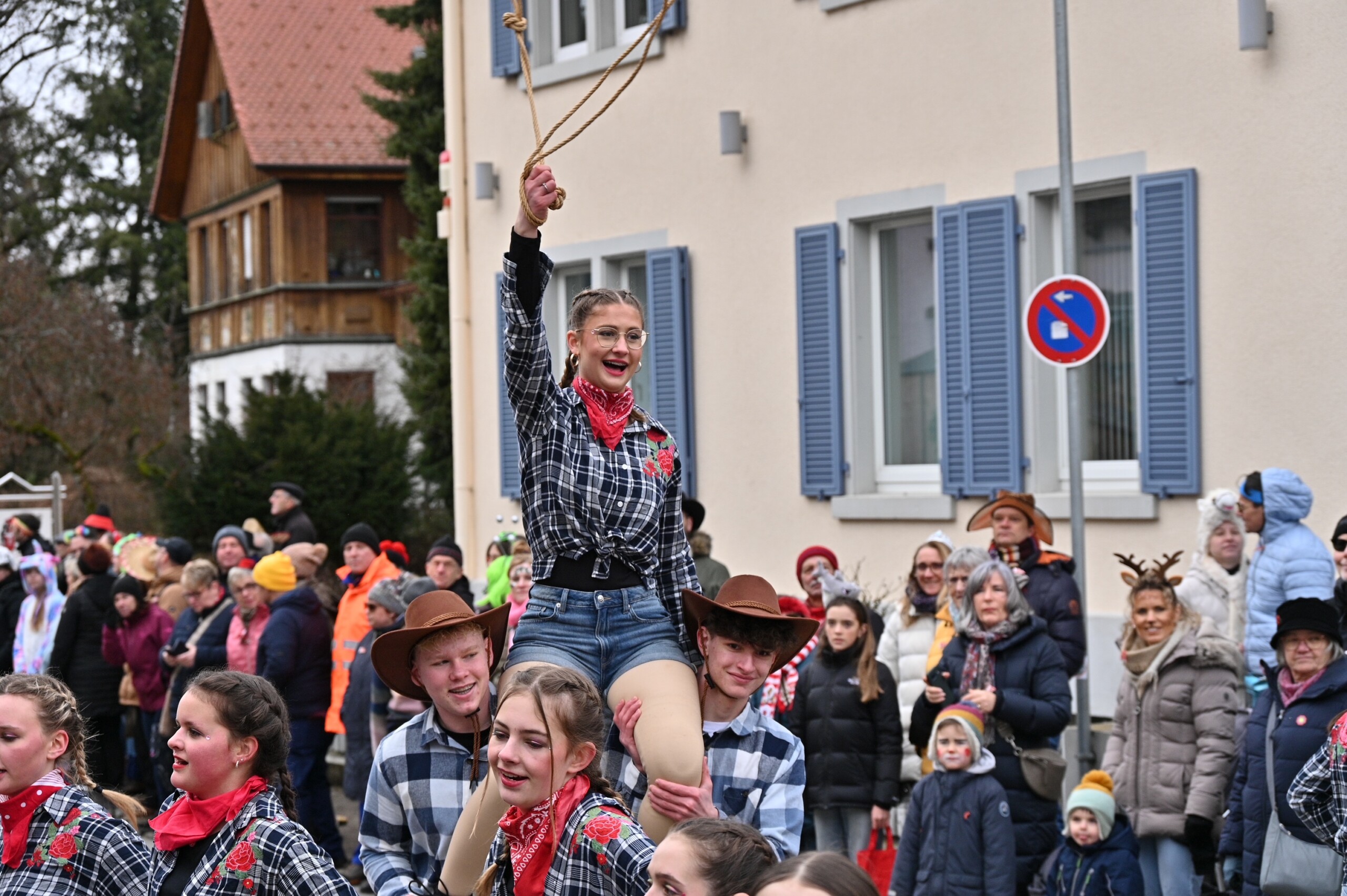 TVK Jugendjazztanzgruppe aktiv an der Kappler Fasnacht