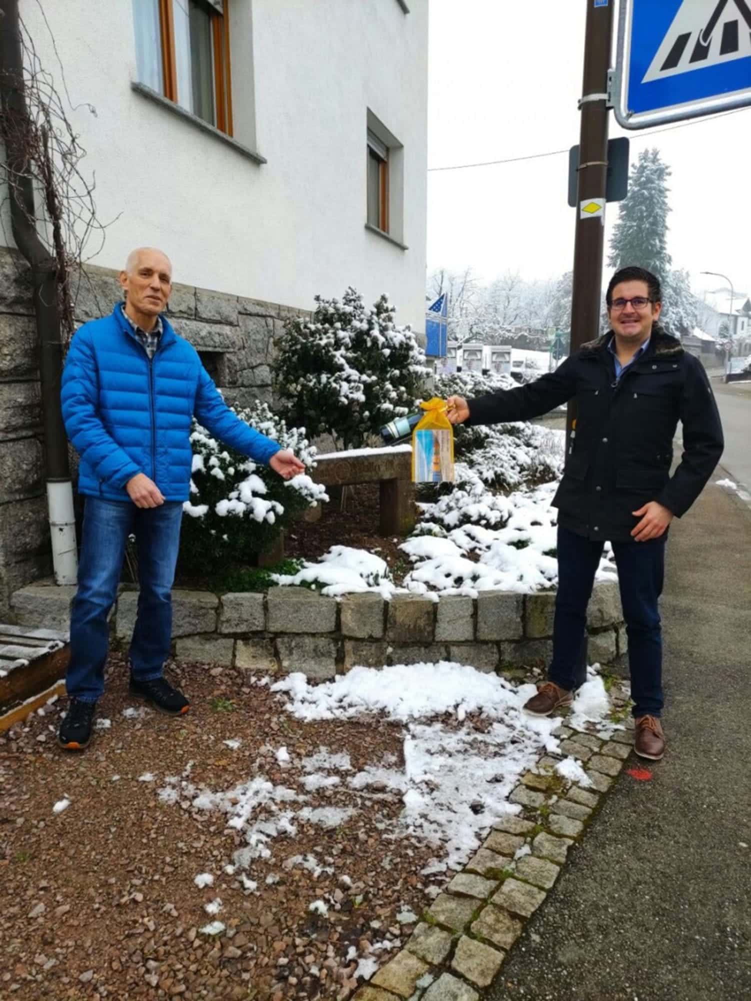 Preisübergabe Silvesterlauf 2020