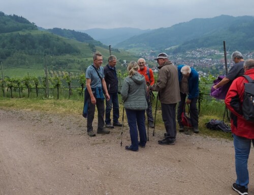 Männergruppe Ü65 unterwegs rund um Kappelrodeck