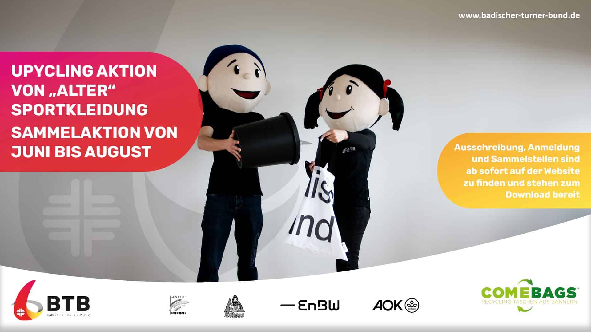 TVK beteiligt sich an der Upcycling Aktion für „alte“ Trikots oder Sportoberteile