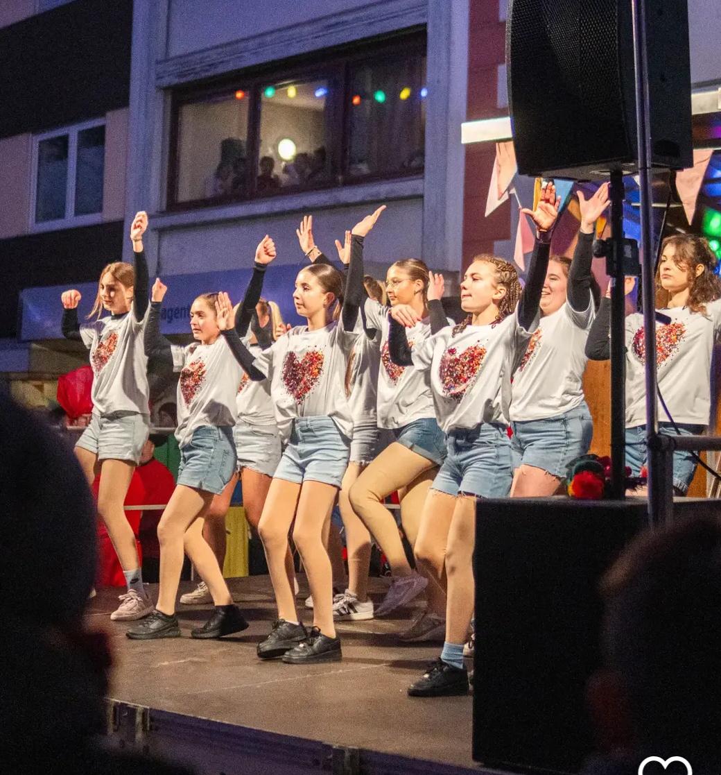 TVK Jugendjazztanzgruppe aktiv an der Kappler Fasnacht