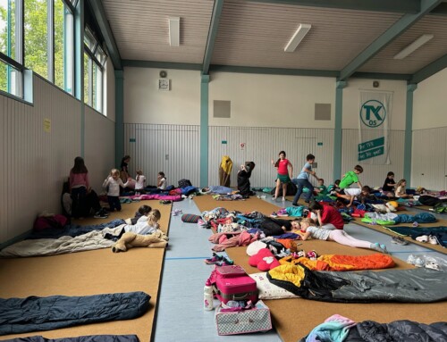 Hallenübernachtung der TVK Jugend